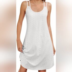 Like New Shein Teen 13Y‎ White Dress